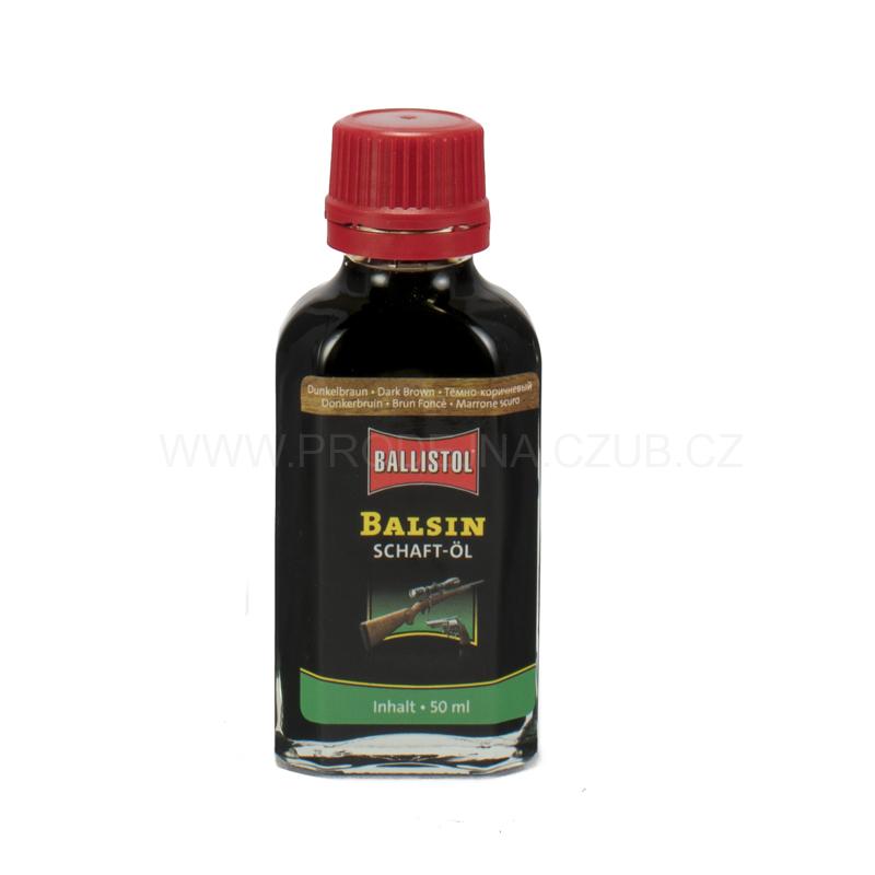 Olej na pažby Ballistol Balsin světle hnědý/ tmavě hnědý/ červenohnědý
