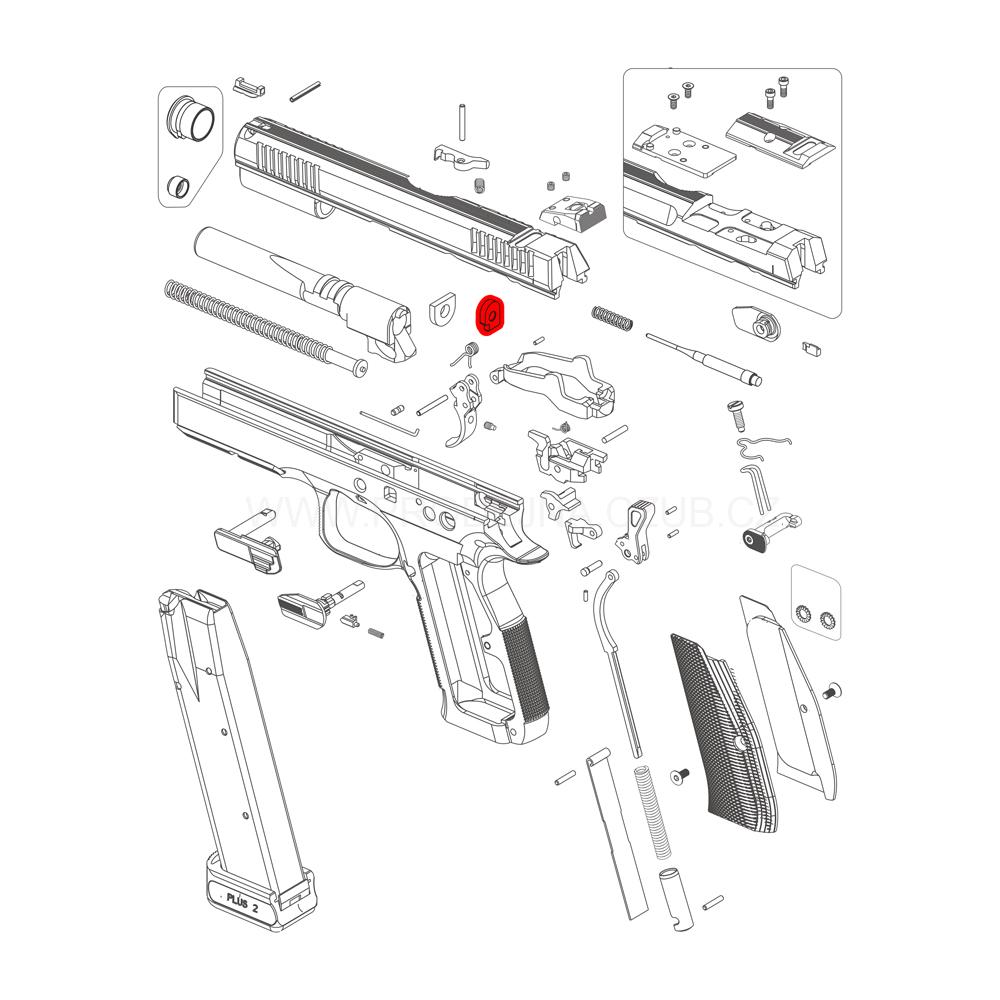 Destička zápalníku pro Shadow 