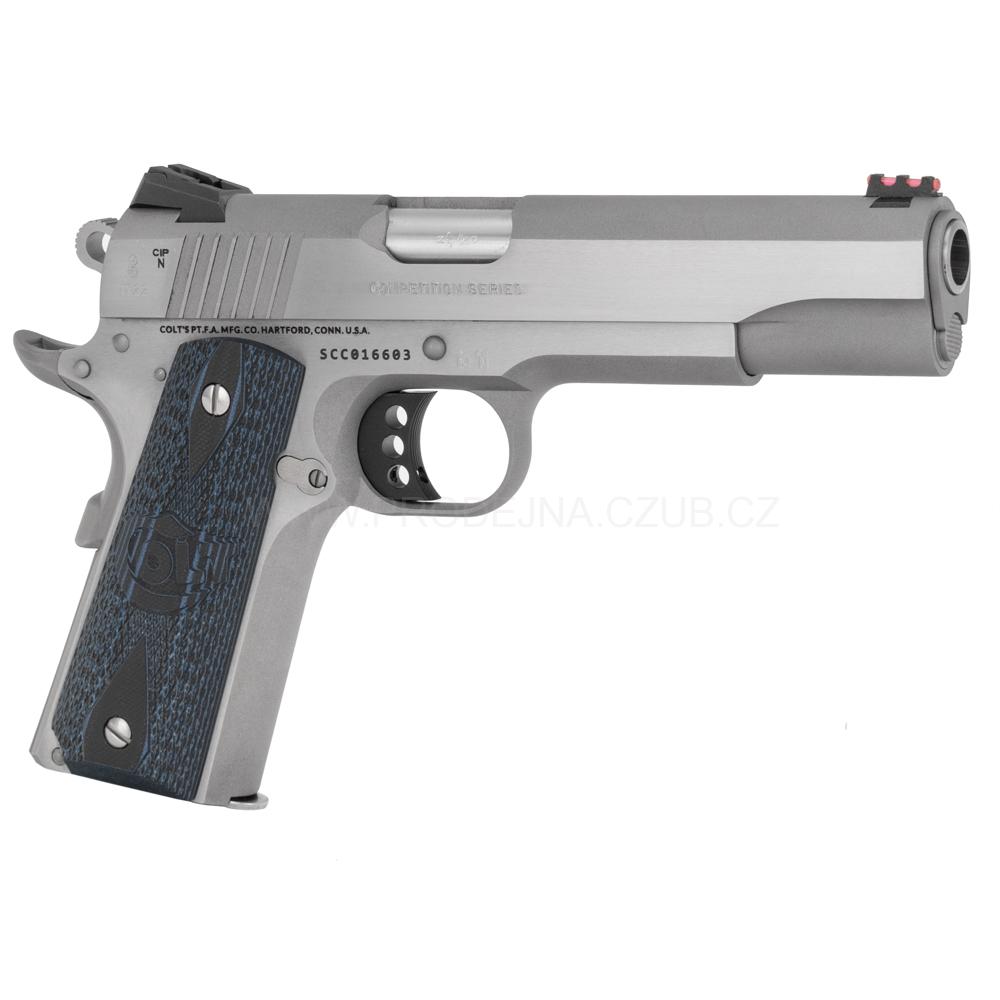 Pistole COLT Competition Stainless 5" ráže 9mm Luger