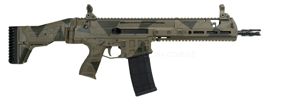 CZ BREN 2 Ms- dlouhé předpažbí NOVÉ .223 REM 11" Cerakote - CAMO