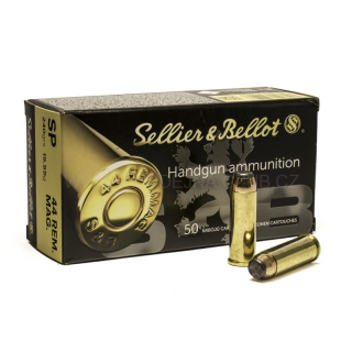 Náboje Sellier & Bellot .44 REM. MAG. SP 15,55g
