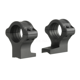 Dvojdílná duralová montáž pro CZ 600 průměr tubusu 25,4mm výška 30