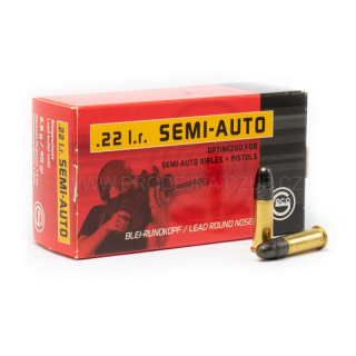 Náboje GECO .22LR Semi auto 2,6g