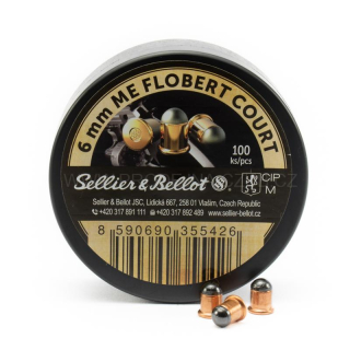 Flobertkové náboje Sellier & Bellot 6mm Flobert